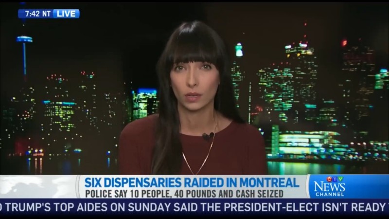 Jodie Emery on CTV Montréal (fall of 201?)