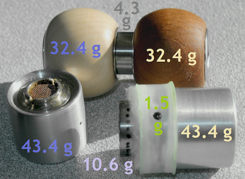 Egzoset's Customized VG Pipe - About Mass Ratios (2019-Jul-7)