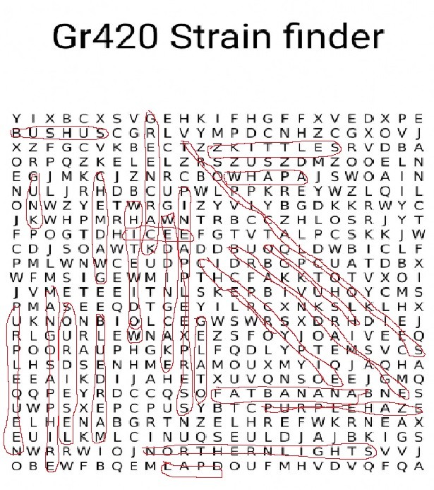 strain find