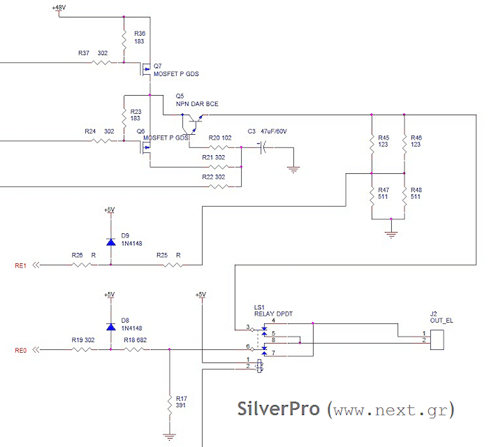 48 Volts Power Stage of Colloïdal Silver Water Generator - Model GM550 by Astal Systems (2010-Aug-13)