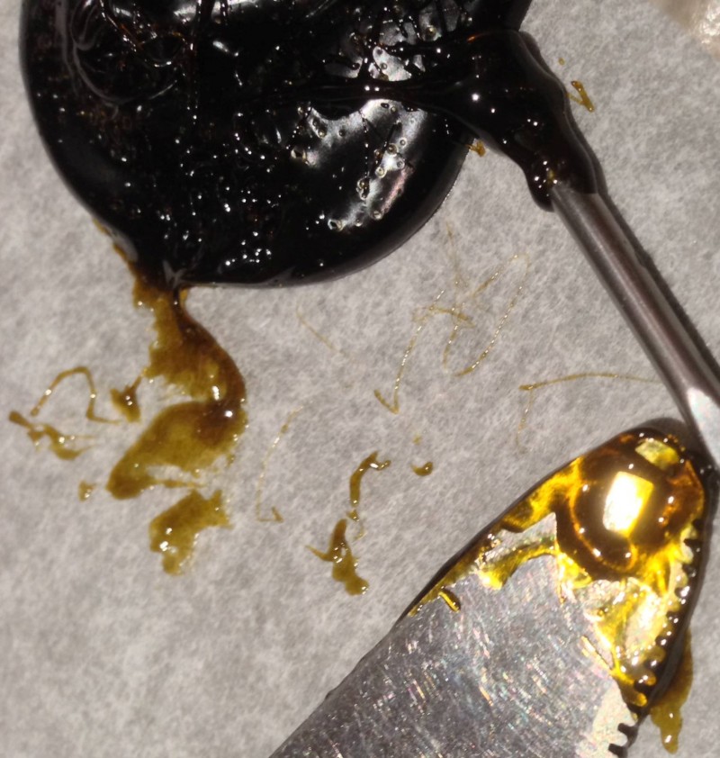 3rd part, left over trim from 2nd shake turned into bho