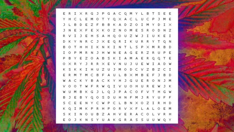 mn slang names for cannabis word search
