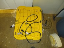 Typical drip tray here.
